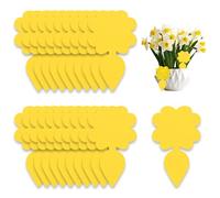 40 Pièges Jaunes Collants Non Toxiques, Super Ninja Anti Moucherons Intérieur Plantes, Anti Moucheron Terreau et Mouche de Terreau, Piège Moucherons Ultra Efficace Jusqu’à 3 Mois
