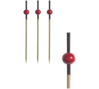 40 piques apéro red pearl 7 cm - papstar 19810 Gris G
