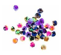 40 pompons en acrylique - Acid Leo neon noir Noir G