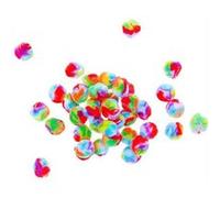 40 pompons en acrylique - Arc en ciel - Rico Design Multicolore G