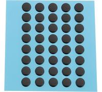 40 PTFE Mouse Pads 6 x 0.8 mm Rounded and Smooth Mouse Feet Reduce Friction Between Mouse and Mat Suitable for Office and Daily Gaming,Black
