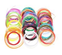 40 Rouleaux Lot de Filaments pour Imprimante 1,75mm PLA | Haute Précision, Pureté Élevée, Résistance à L’usure, Isolation Thermique, Recharge 394 Pieds, Couleurs Variées