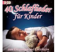 40 SCHLAFLIEDER FÜR KINDER -ZUM ENTSPANNEN UND EINSCHLAFEN CD NEUF