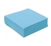 40 serviettes cocktail papier 25cm bleu ciel - dart 149600 Bleu G