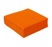 40 serviettes cocktail papier 25cm orange - dart 149592 Orange G