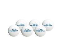 40+ - Set De 6 Balles De Tennis De table - Blanc