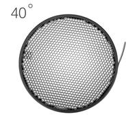 40 - support Bowens Standard de 7 pouces, réflecteur diffuseur, lampe, plat d'ombre, grille en nid d'abeille pour la photographie, kit d'éclairage de studio