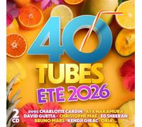 40 Tubes été 2026 CD