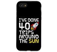 40 voyages autour du soleil, 40e anniversaire Coque pour iPhone SE (2020) / 7 / 8