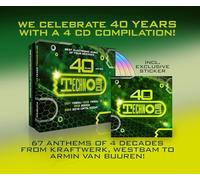 40 Years Techno Club by Various Artists [Audio CD] NEUF