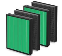 400/400S Lot de 2 filtres de rechange pour purificateur d'air Coway AIRMEGA Max2 400 400S 400 (G) 400S (G) 400S (G) 400S (G) - Vert True HEPA et filtre à charbon actif