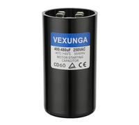 400-480 uF MFD 250 VAC 50/60 Hz Round electronic starter Start Capacitor Single Phase Capacitors for AC Motors Starting or Pool Pump or Well Capacitance Meters