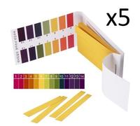 400 Bandelettes De Papier Ph - 5 Carnets De 80 - Test - Testeur acidité de l'eau