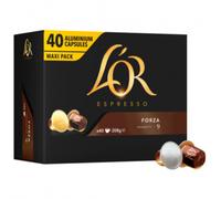 400 capsules L OR ESPRESSO FORZA compatible nespresso aluminium