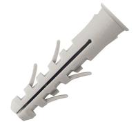 400 chevilles nylon avec collerette - 5 x 25 mm