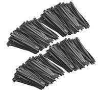 AGT : 400 colliers de serrage réutilisables - Noir - 150 x 7,6 mm