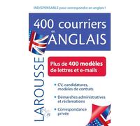 Collectif – 400 courriers en anglais – Méthode de langue – Broché