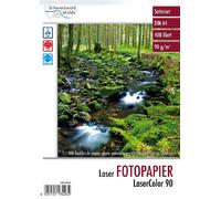 400 feuilles de papier photo LaserColor 90 90 g/m² A4 [Schwarzwald Mühle]