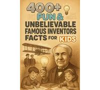 400+ Fun & Unbelievable Famous Inventors Facts for Kids: Invent into Famous Inventors Facts of Brilliant Ideas, Wild Gadgets & Amazing Discoveries! (Perfect for Young Innovators)