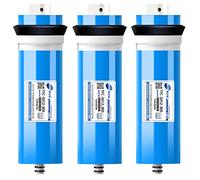 400 GPD RO Membrane Osmose Inverse Résidentielle Filtre À Eau Cartrige de Remplacement pour Système de Filtration d'eau Potable À 5 Étages (3012-300 GPD, 3pcs)