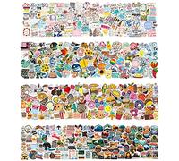 400 lot autocollants mixtes citations inspirantes, esthétique, nourriture, LIRE, autocollants de parc naturel pour ordinateur portable, bouteille d'eau, planche à roulettes, valise, vinyle stickers