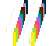 400 Pastilles Adhésives 20 Ensembles 10 Couleurs Index Marqueurs Adhésifs Marqueurs De Page Colorés Drapeaux De Bande Repositionnables Pour Livres Reliures Et Classeurs