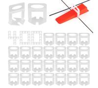 400 Pièce Cale Autonivelante 2mm Nivellement Carrelage Croisillon Carrelage Autonivelant Croisillon Autonivelant 2mm Croisillon Carrelage Autonivelant 2mm Kit de Nivellement pour Carrelage pour Carrel