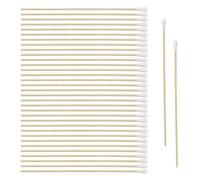 400 Pièce Longs Cotons-tiges en Bois,15cm Cotons-tiges avec Poignées,Nettoyage des Oreilles,Longs Cotons-tiges,Bâtonnets de Nettoyage pour enlever Yeux et la Saleté Nasale