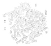 400 Pièces Bouchons D'Oreille, Bouchons D'Oreille Transparents, Bouchons D'Oreille En Silicone, Accessoires De Boucles D'Oreilles, Remplacement Des Accessoires De Boucles D'Oreilles