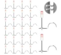 400 Pièces Clou Beton, Cloueur Beton, Clous pour Mini-7,3 mm Cloueuse, Loutil Parfait pour Mini Pistolet à Clous Manuel, pour Murale en Béton et Plafond de Conduit de Câble de Fixation et Réparation