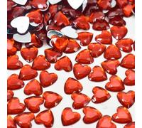 400 Pièces Cœurs en Cristaux de Diamant Perles en Verre de Décoration Table Décoration Diamants Acryliques pour Noël Mariage Fête Anniversaire Table Mariage