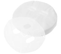 400 Pièces Feuilles de Masque Facial en Coton Blanc