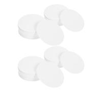 400 Pièces Gabarits Ronds en Papier pour Patchwork, Blancs | Patrons Prédécoupés, pour Appliqués Ronds et Pièces de Tissu, Usage Manuel ou Machine, Lot de Quatre