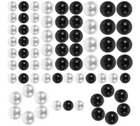 400 Pièces Perles Flottantes Décoratives en ABS sans Trou | Remplissage DIY pour Compositions, Base de Bougie, Usage Mariage et Anniversaire, Lot Décoratif Élégant