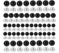 400 Pièces Perles Flottantes en Abs sans Trou | Remplissage Décoratif, Accessoire Créatif, Usage Shower et Bridal Showers, Base pour Bougie