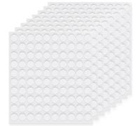 400 Pièces Ruban Double Face Transparent Rond Points Adhésifs Autocollant Adhésif Amovible Multi-Usages Sans Trace Pour Décorations De Fête,Bricolage,Maison (20mm)