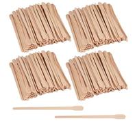 400 Pièces Spatule Epilation 9 x 0,5 cm, Conception à Double Extrémité, Spatule à épilation à la Cire en Bois, Surface Lisse, Baton Epilation Cire pour L'épilation du Visage, du Corps et des Lèvres