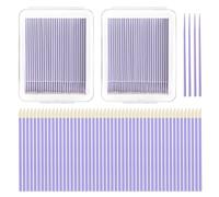 400 Pinceaux Applicateurs De Cils, 50 Pinceaux À Lèvres, Micro-Pinceaux À Cils, Petits Pinceaux De Maquillage, Applicateurs De Cils, Outils D'Application De Cils