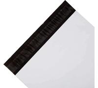 400 pochettes d'expédition en plastique autocollantes | 350 x 450 mm Sachets d'expédition avec fermeture autocollante | 35 x 45 cm Sachets d'expédition opaques en plastique pour vêtements et textiles