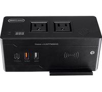 400 W Peak Auto Power Inverter DC 12V 24V vers AC 220V 110V Modifined Sine Wave Converter Type-C USB Wireless Chargeur QC3.0 Recharge rapide Rappel vocal