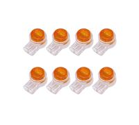 400 X Connecteur UY Épissure Bout à Bout pour Fil de Téléphone Jaune 2