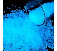 4000/3000/2000/1000 pièces Sable phosphorescent, Pierres fluorescentes pour les éléments d'eau de jardin, Mini pierres en résine lumineuses, Convient pour les pierres en résine lumineuses pour succule