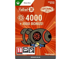 4000 Atomes (+1000 Atomes bonus) - Fallout 76
