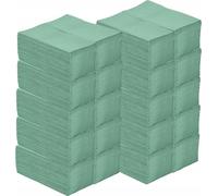 4000 essuie-mains en papier Essuie-mains pliés Gris 1 épaisseur Essuie-mains en papier Essuie-mains pliés Papier vert