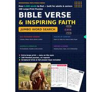 4000 Inspirational Bible Verse & Faith Word Search for Adults & Seniors: 100 Large Print Puzzles: Over 4,000 Words from the Old Testament, Psalms, Gospels, Parables & Beloved Hymns