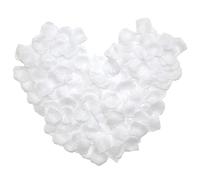 4000 Pièces Pétales de Rose Artificielle en Soie Faux Petale de Rose Blanche Pétales de Artificiels Petale Rose pour La Saint Valentin Proposition Fête Mariage Anniversaire Romantique Décoration