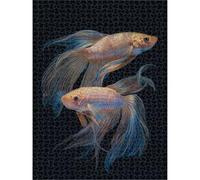 4000 Pièces Puzzle Adulte Poisson & Rêve Puzzle en Bois Robuste 1T#2492 | Puzzle en Bois, Découpe de Précision, Encres aux Couleurs Vives, Loisir Relaxant, Décoration Intérieure, Cadeau, 105x147cm