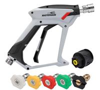 4000 PSI pistolet de lavage à haute pression avec 5 embouts de buse d'eau, accessoires de lavage à pression à lance courte pour le nettoyage de voiture, connecteur de tuyau M22 14MM pour Karcher K1-K7