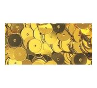 4000 Sequins cuvettes - Or jaune - 6 mm Jaune G