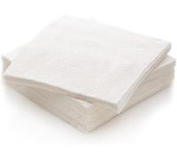 4000 Serviettes en Papier Écoresponsable, Serviettes Blanc à Cocktail, Serviette de Table Papier Biodégradables (29x30) (4000)